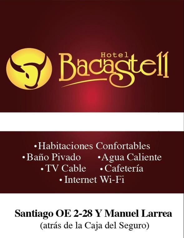 Hotel Bacastell Кито Экстерьер фото